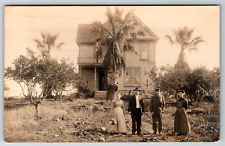 c1910s RPPC Family Photo San Diego California Early Home Antique Postcard picture