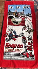 Snap On Vintage Beach Towel Extreme Tools 80th Anniversary Brand New picture