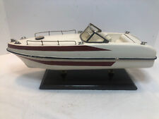 Vintage Model Speed Boat - Wooden 16”1950s 1960’s Nautical Decor picture