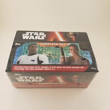 2016 Topps Star Wars The Force Awakens Complete Factory Sealed Set picture