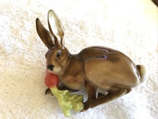 KARL TUTTER, HUTSCHENREUTHER, VINTAGE RABBIT WITH CARROT, MADE IN GERMANY picture