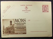 Belgium postcard MONS Its Monuments-Its Museums Its Art Treasures unused. picture