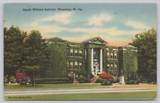Vntg Postcard,  West Virginia~ Linsly Military Institute Bldg  - A8 picture