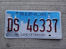 2016 Illinois IL License Plate DS 46337 picture