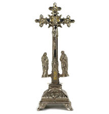 Standing Crucifix Cross Saint John Saint Mary Magdalene golgotha Apostles Ornate picture