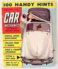 CAR MECHANICS THE MOTORISTS 100 HANDY HINTS VINTAGE MAGAZINE BOOK JANUARY 1964 picture