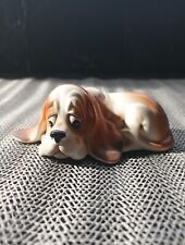 Vintage Napcoware Bassett Hound / Dog Ceramic Figure / Figurine #9788 Japan picture