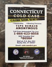 Connecticut Cold Case Playing Cards 4th Edition Unsolved CT Poker - BRAND NEW picture