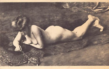Postcard: French Nude Woman, Etude de Nu, Rene Casse, France 1906, Risque picture