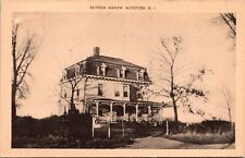 Bayview Manor Wickford RI Rhode Island Antique Postcard DB UNP Unused picture