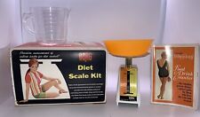 Vintage 1970 BORG Diet Scale Kit. 4 Piece Set In Box picture