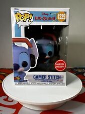 Funko POP Disney Gamer Stitch #1229 (GameStop Exclusive) Free Protector picture