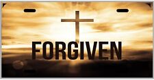 L@@K Forgiven with Cross  License Plate, Auto Tag picture