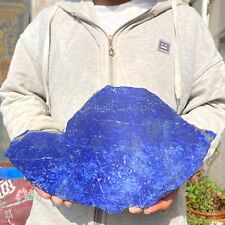 9.4lb Large Lapis Lazuli Dark Blue Crystal Rough Mineral Specimen From Afgh picture