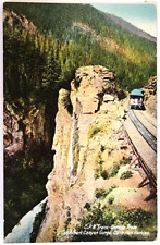 Postcard C.P.R. Trans Canada Train Albert Canyon Gorge, Canadian Rockies picture