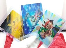 Vtg Pokémon Viz Video 3D Lenticular Promo Card Lot (3) Team Rocket Has Damage picture