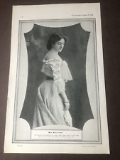 1905 bystander print - miss mary fraser picture