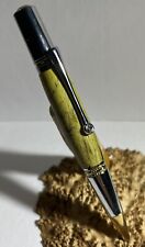 Majestic Squire Pen Handmade By Seller Gold TN & Chrome W/ Tamarind Wood picture