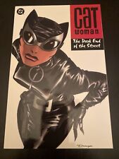 DC Comics Cat Woman The Dark End Of The Street 1st Edition. Nice  *MEOW* picture