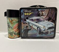 Vintage 1966 James Bond 007 Metal Lunchbox & Thermos picture