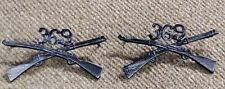 WWI 369th Infantry Regiment (Harlem Hellfighters ) Insignia Pins, One Pair picture