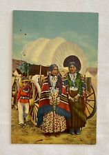 VTG Postcard..Native American Navajo Women in Native Garb.. picture