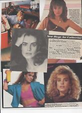 Catherine Mary Stewart Original Clipping Magazine Photo lot #A10207 picture