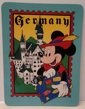 Vintage Postcard Walt Disney World Epcot Center Germany Mickey Mouse Unused picture