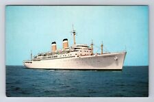 SS Independence American Export Lines, Transportation Vintage Souvenir Postcard picture