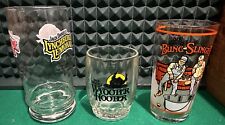 3 VTG Jack Daniel's Glasses: Bung Slinger; Wyooter Hooter & Tea/Lemonade/Punch picture