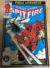 Code Name Spitfire 11 Geiger & Wiacek Cover; Nicieza Story, Miehm Art; Ad: House picture