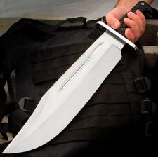 The Giant Killer Massive Fixed Blade Full Tang Bowie Knife w/Leather Sheath (HK) picture
