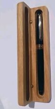 Retro 51 1951 Iridium Point Black Fountain Pen With Wooden Case picture