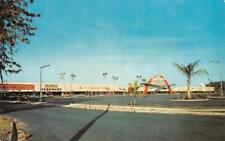 Lakeland, FL SOUTHGATE SHOPPING CENTER 50s Mall Edward Scissorhands Postcard picture