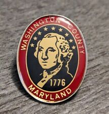 Vintage Washington County Maryland Pin President George Washington Lapel Pin picture