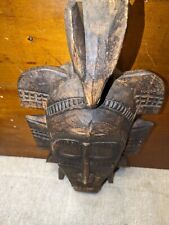African Home Décor Senufo Kpelie face mask African Tribal Art picture