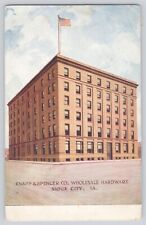 Postcard Iowa Sioux City Knapp & Spencer Wholesale Hardware Store Antique 1908 picture