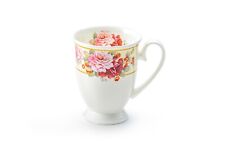 Grace Teaware Peony and Strawberry Cream Bone China Mug picture