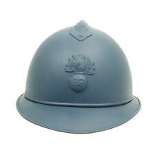 French WWI M15 Adrian Steel Helmet- Horizon Blue picture