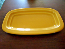 Fiesta Ware USA Butter Dish Bottom Only Marigold Hold 1/4 lb -7-3/8
