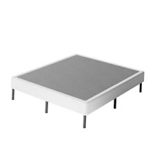 5 Inch Size Box Spring with 9 Inch Metal Legs Support, Easy Clean Fabric Queen picture