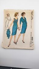 Vintage 1950s McCall's 4850 Sewing Pattern Junior Dress And Jacket  Bust 31.5