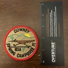 Downey Spring Camporee BSA 1971 Patch Roadrunner picture