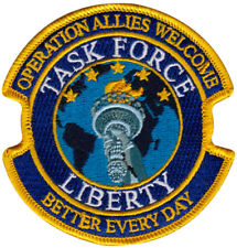 USAF - OPERATION ALLIES WELCOME – TASK FORCE LIBERTY PATCH picture