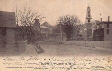 PETERBORO NEW HAMPSHIRE~MAIN STREET~1907 H E PAPER COMPANY POSTCARD picture