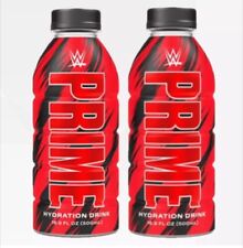 🔥NEW RARE Prime Hydration WWE Bottle Unopened/Brand New (2 PK) FAST SHIPPING 🔥 picture