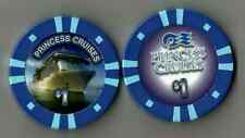   Princess Cruises.. cruise ship.. ENCHANTED PRINCESS.$1.00 Casino chip     picture