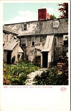 Rear Witch House Salem Mass Ma Massachusetts Antique  Postcard picture