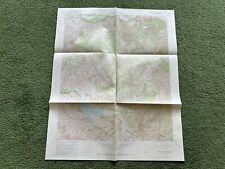 Vintage 1967 US Dept Geological Survey Black Star Canyon CA Topographical Map picture