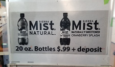 Sierra Mist Cranberry Splash Preproduction Advertising Art Work Bottles Deposit picture